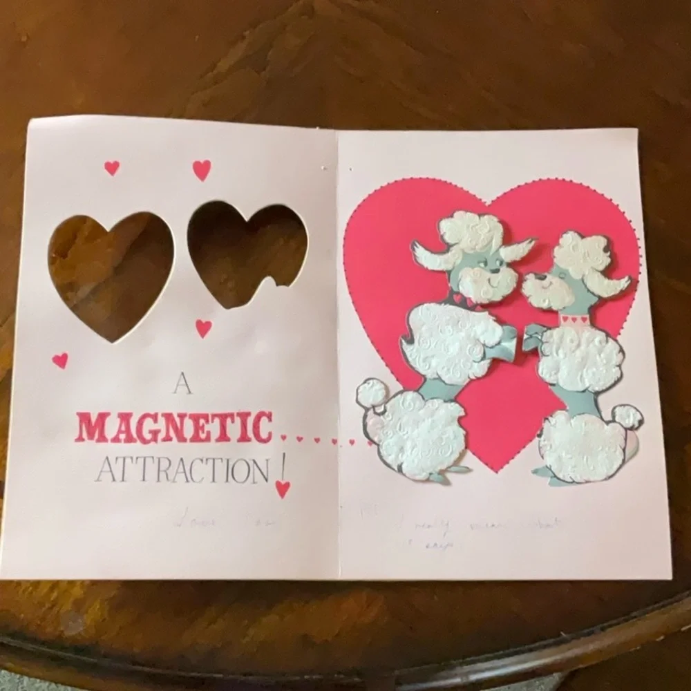 Vintage 1960s Valentine’s Day Cards Lot of 3 Hallmark and American Greetings
